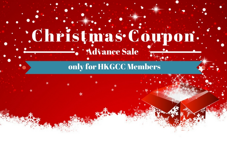 Bloedbad verlegen Giotto Dibondon Christmas Coupon Advance Sale only for HKGCC Memember